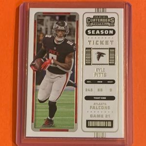 Kyle Pitts #9 2022 Panini Contenders Football Trading Card